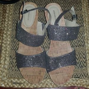(2 for $10) size 10 wedge heels